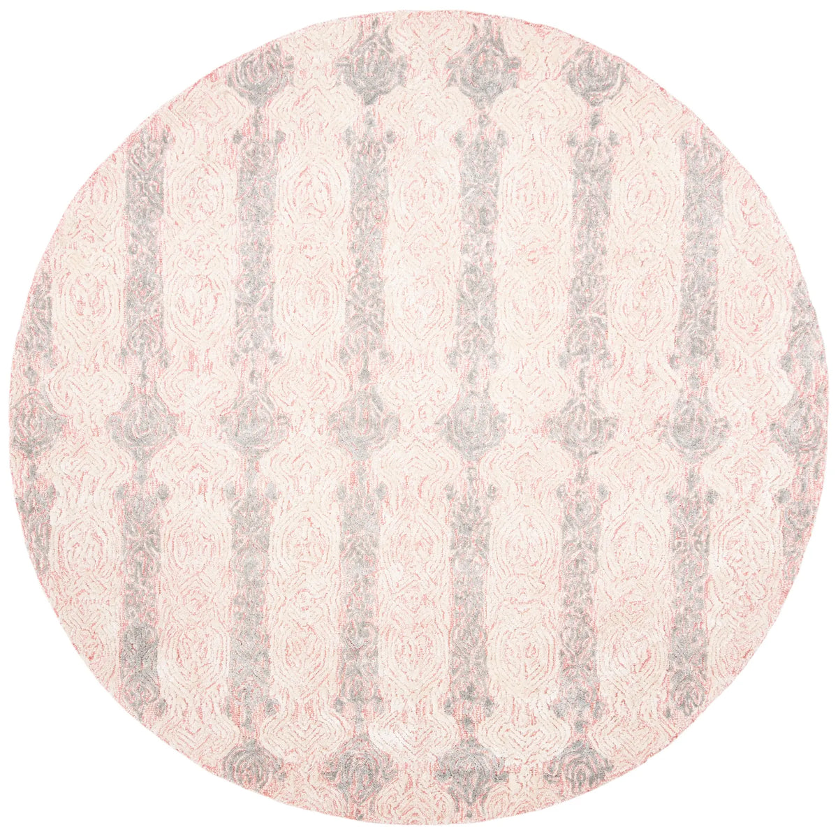 Safavieh Glamour 6'-0" x 6'-0" Rug in Light Pink / Ivory