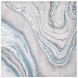 Safavieh Orchard 6'-7" x 6'-7" Rug in Grey / Blue