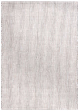 Safavieh Courtyard 4'-0" x 5'-7" Rug in Ivory / Grey