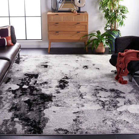 Safavieh Adirondack 10'-0" x 14'-0" Rug in Grey / Black