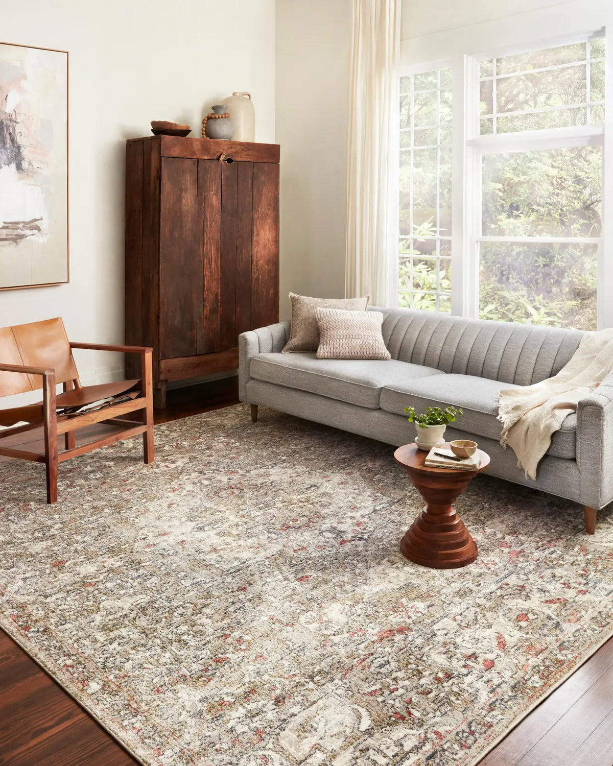 Loloi Saban Sab-07 Straw/Beige Rugs - room scene 2