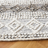 Safavieh Natura 6'-0" x 6'-0" Rug in Ivory / Black