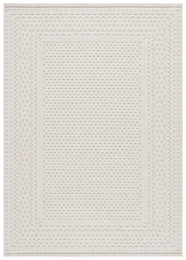 Safavieh Global 4'-0" x 6'-0" Rug in Light Beige / Ivory