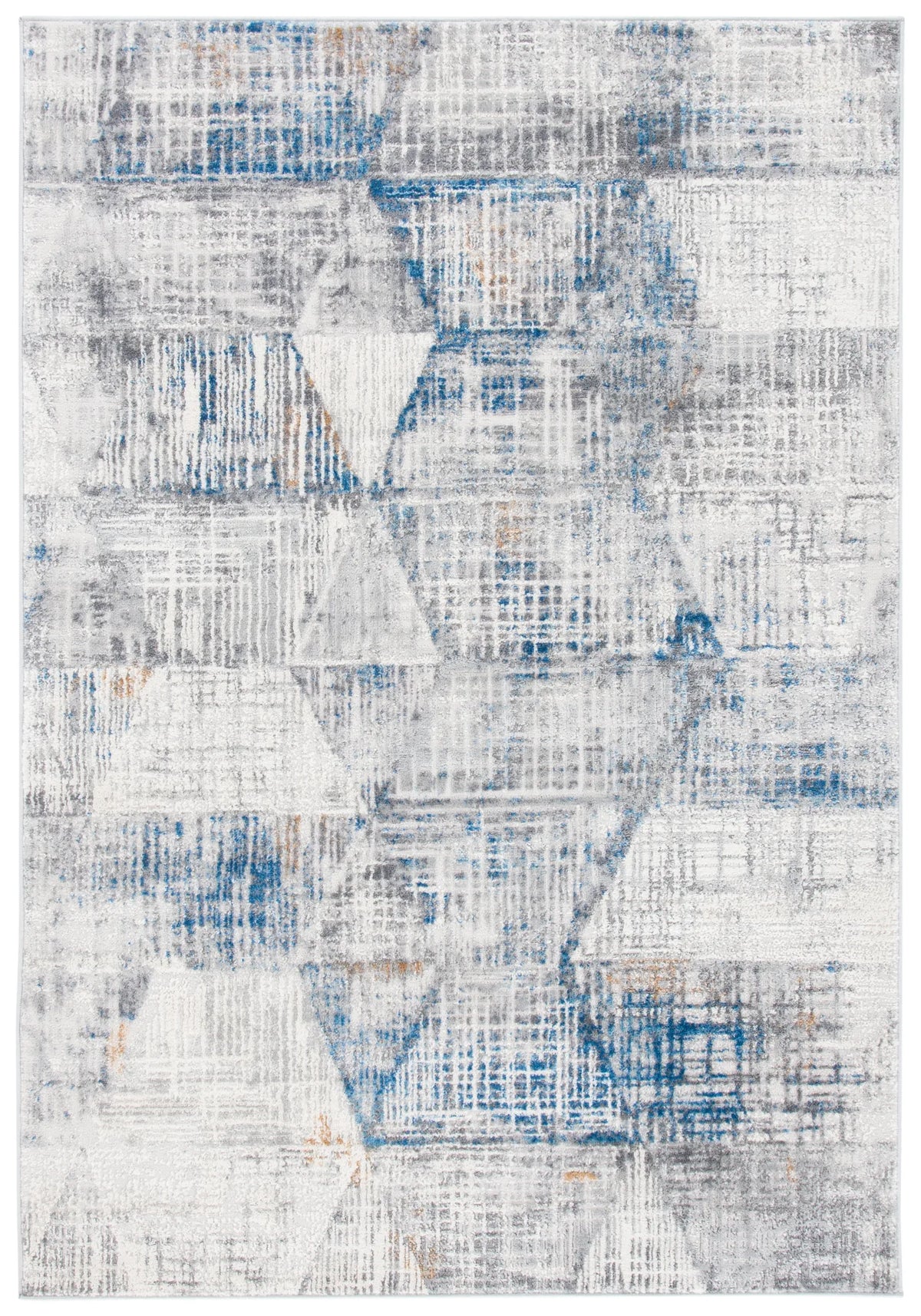 Safavieh Shivan 100 4'-0" x 6'-0" Rug in Ivory / Blue