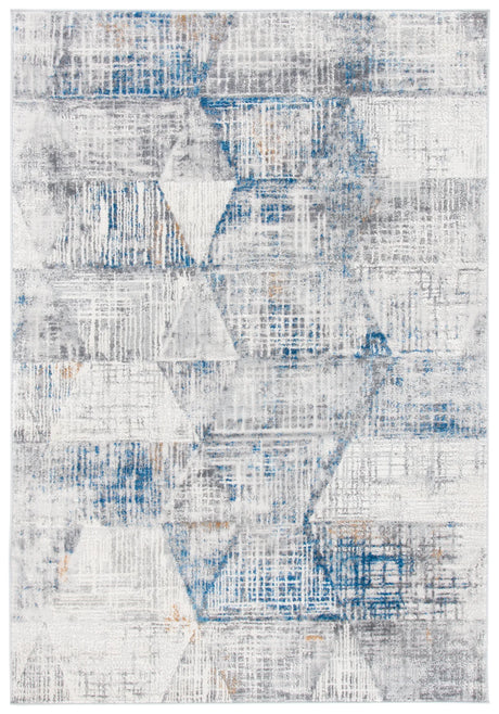 Safavieh Shivan 100 4'-0" x 6'-0" Rug in Ivory / Blue