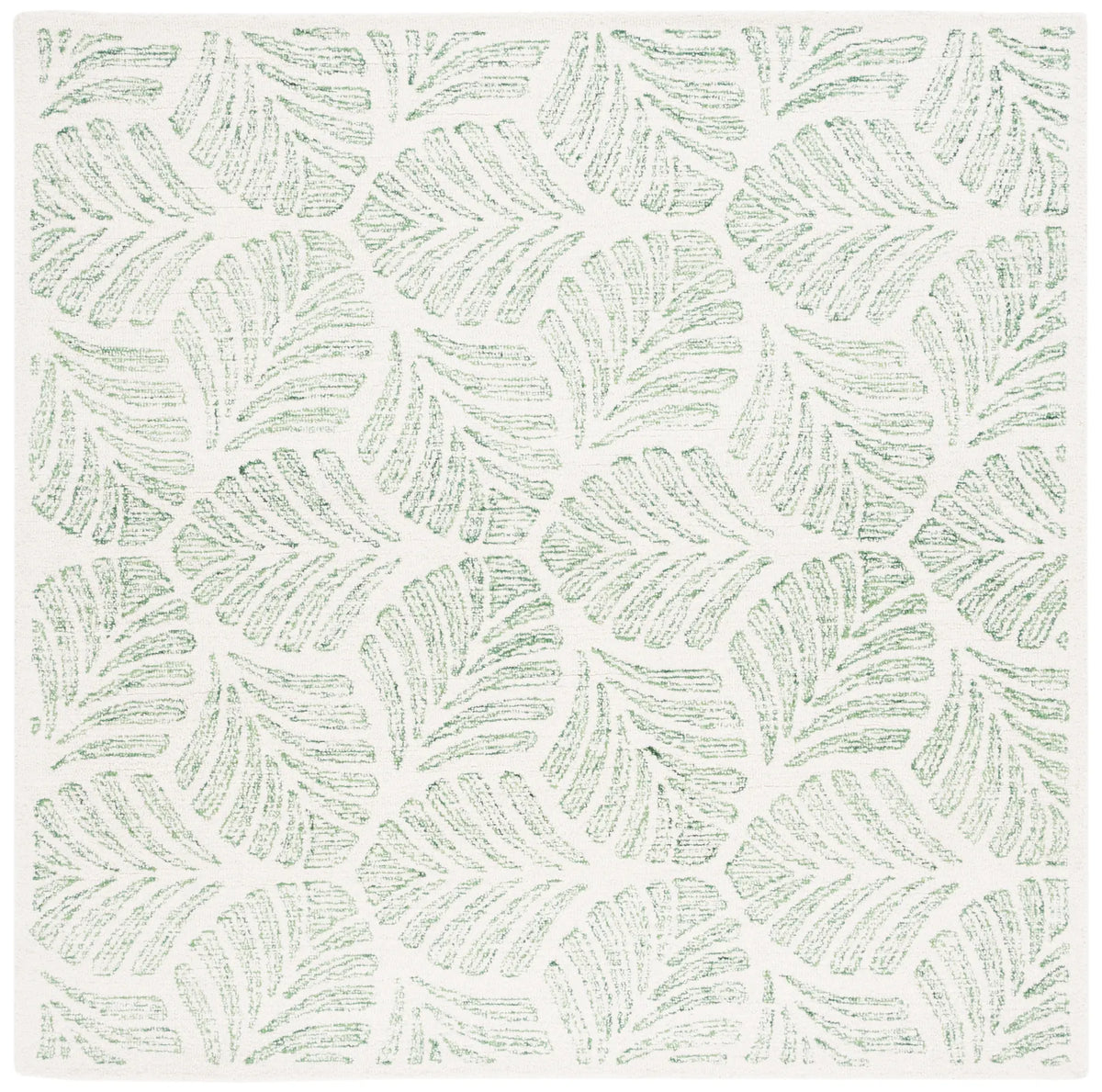 Safavieh Jardin 5'-0" x 5'-0" Rug in Ivory / Green