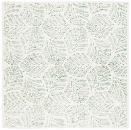 Safavieh Jardin 5'-0" x 5'-0" Rug in Ivory / Green