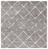 Safavieh Arizona Shag 6'-7" x 6'-7" Rug in Brown / Ivory