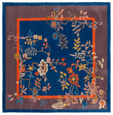 Safavieh Metro 6'-0" x 6'-0" Rug in Navy / Brown