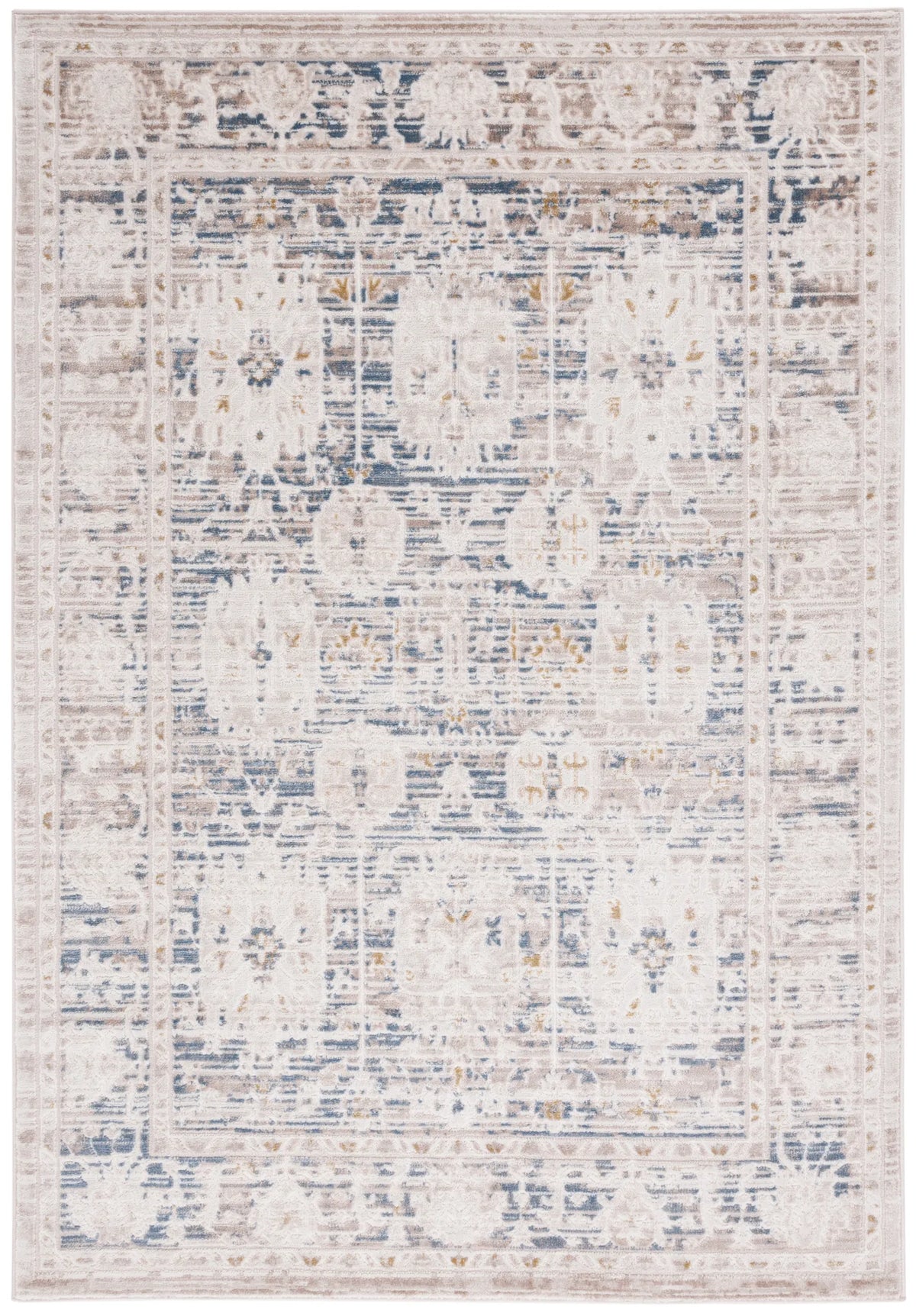 Safavieh Prestige 4'-0" x 6'-0" Rug in Beige / Blue