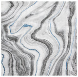 Safavieh Craft 6'-7" x 6'-7" Rug in Grey / Blue
