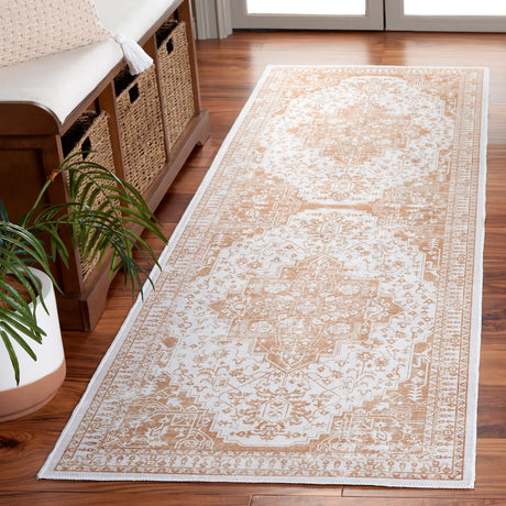 Safavieh Arizona 2'-6" x 8'-0" Rug in Beige / Gold