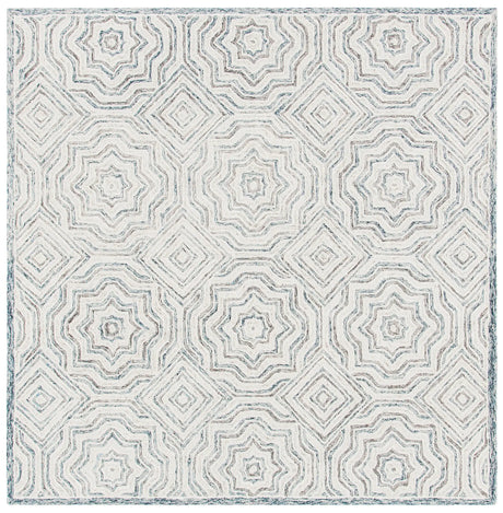 Safavieh Capri 7'-0" x 7'-0" Rug in Beige / Blue