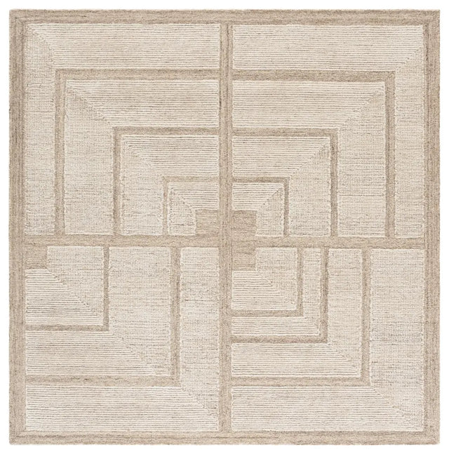 Safavieh Harvest 6'-0" x 6'-0" Rug in Beige / Ivory