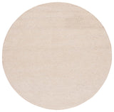 Safavieh Textural 6'-0" x 6'-0" Rug in Beige / Blush