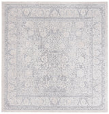 Safavieh Reflection 6'-7" x 6'-7" Rug in Light Grey / Cream