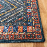 Safavieh Aspen 4'-0" x 6'-0" Rug in Rust / Green