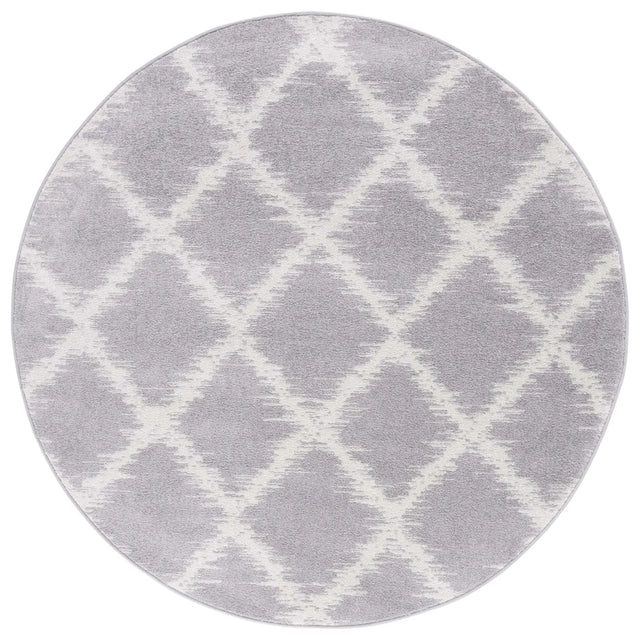 Safavieh Adirondack 6'-0" x 6'-0" Rug in Silver / Ivory
