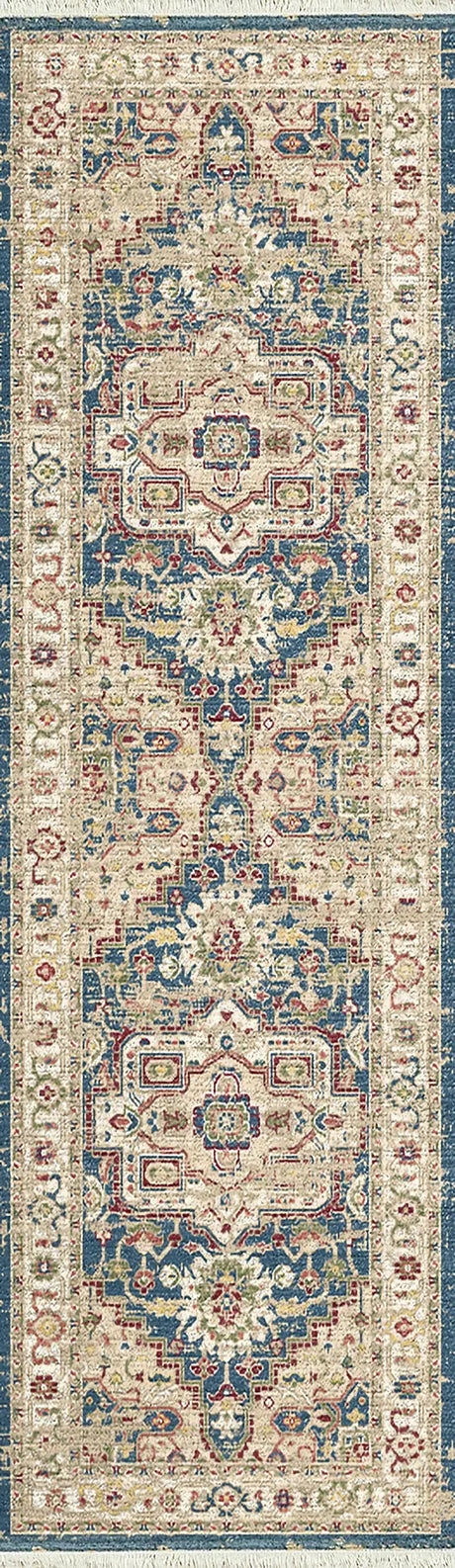 Dynamic Rugs Juno 6882 Navy/Red Rugs - Runner