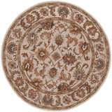 Safavieh Classic 5'-0" x 5'-0" Rug in Ivory / Ivory