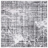 Safavieh Amelia 6'-7" x 6'-7" Rug in Grey / Charcoal