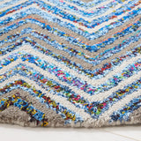 Safavieh Nantucket 4'-0" x 4'-0" Rug in Beige / Grey