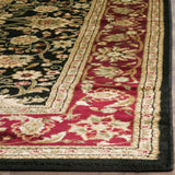 Safavieh Lyndhurst 4'-0" x 6'-0" Rug in Black / Red
