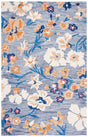Safavieh Jardin 4'-0" x 6'-0" Rug in Blue / Ivory