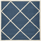Safavieh Cambridge 6'-0" x 6'-0" Rug in Navy / Ivory