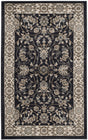 Safavieh Lyndhurst 3'-3" x 5'-3" Rug in Anthracite / Cream