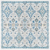 Safavieh Evoke 6'-7" x 6'-7" Rug in Ivory / Light Blue