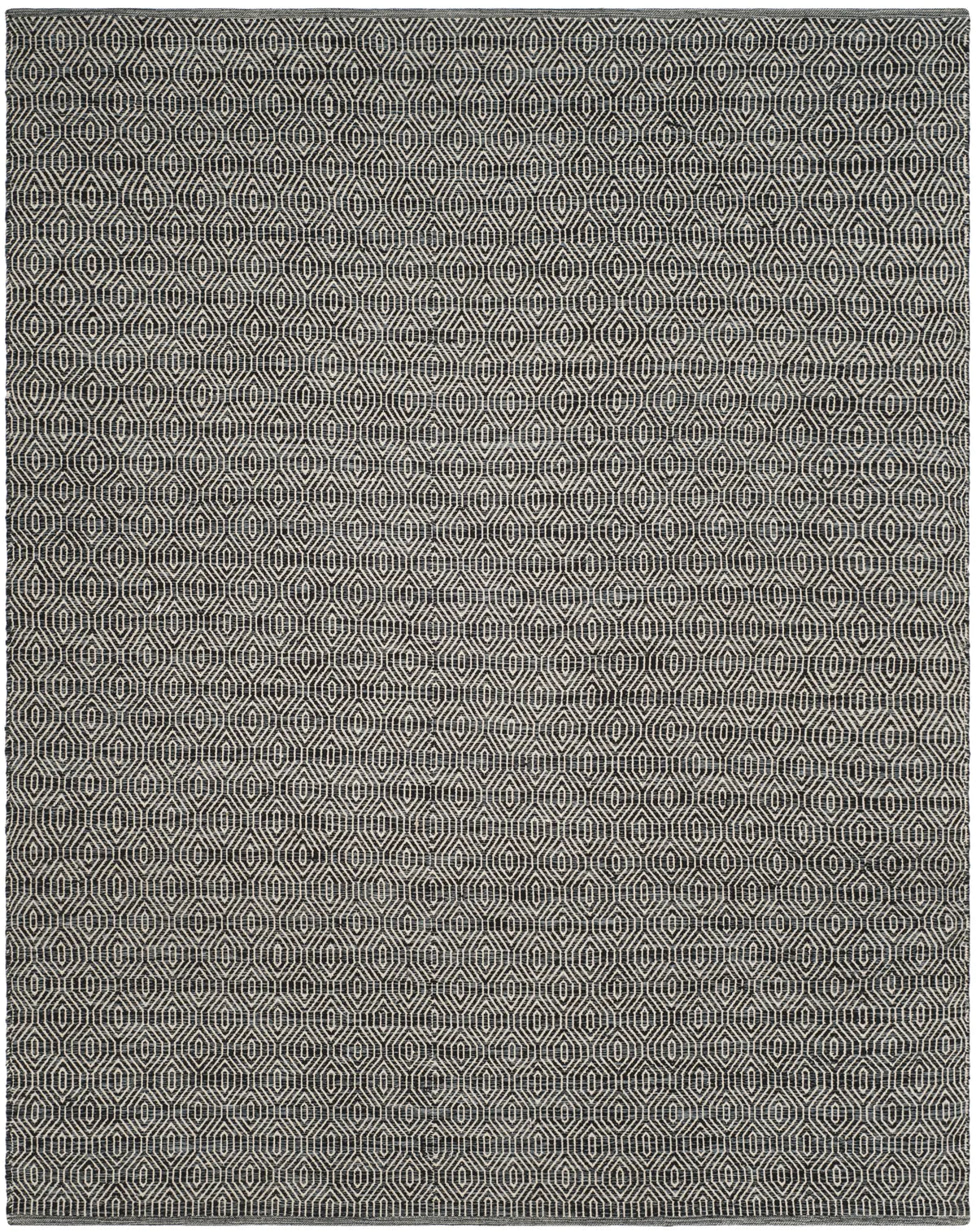Safavieh Montauk 8'-0" x 10'-0" Rug in Ivory / Dark Grey