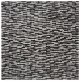 Safavieh Porcello 6'-7" x 6'-7" Rug in Light Grey / Charcoal