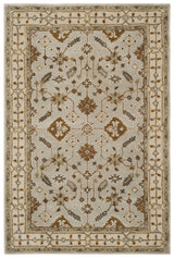 Safavieh Royalty 4'-0" x 6'-0" Rug in Light Grey / Cream