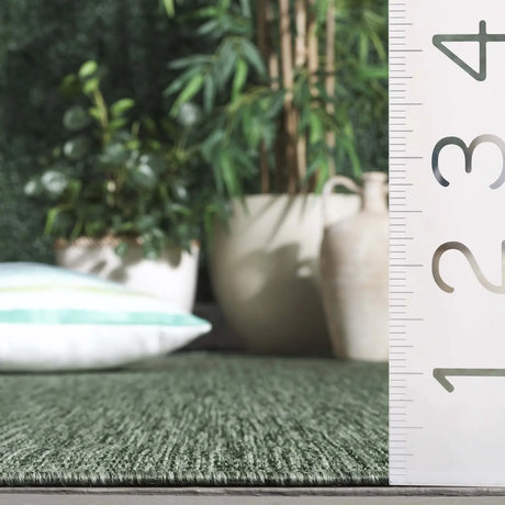 Safavieh Beach House 4'-0" x 6'-0" Rug in Green