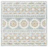 Safavieh Blossom 6'-0" x 6'-0" Rug in Grey / Ivory