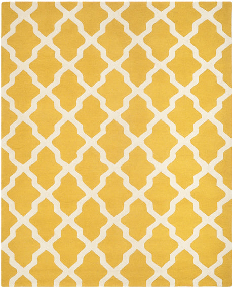 Safavieh Cambridge 10'-0" x 14'-0" Rug in Gold / Ivory