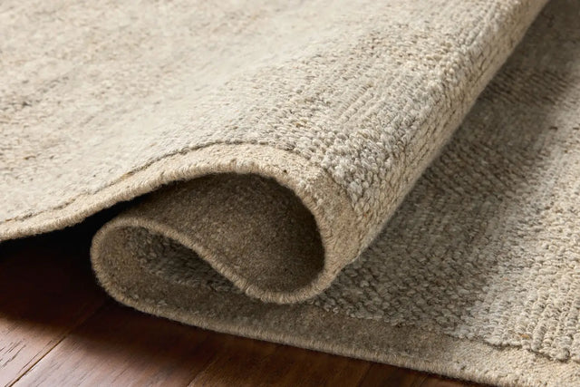 Loloi Alina ALN-01 Contemporary Hand Woven Dove Rug - pile height