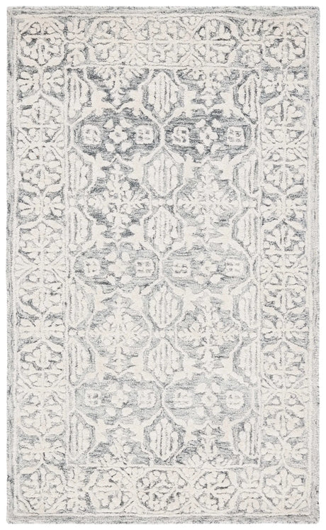 Safavieh Metro 3'-0" x 5'-0" Rug in Dark Grey / Ivory