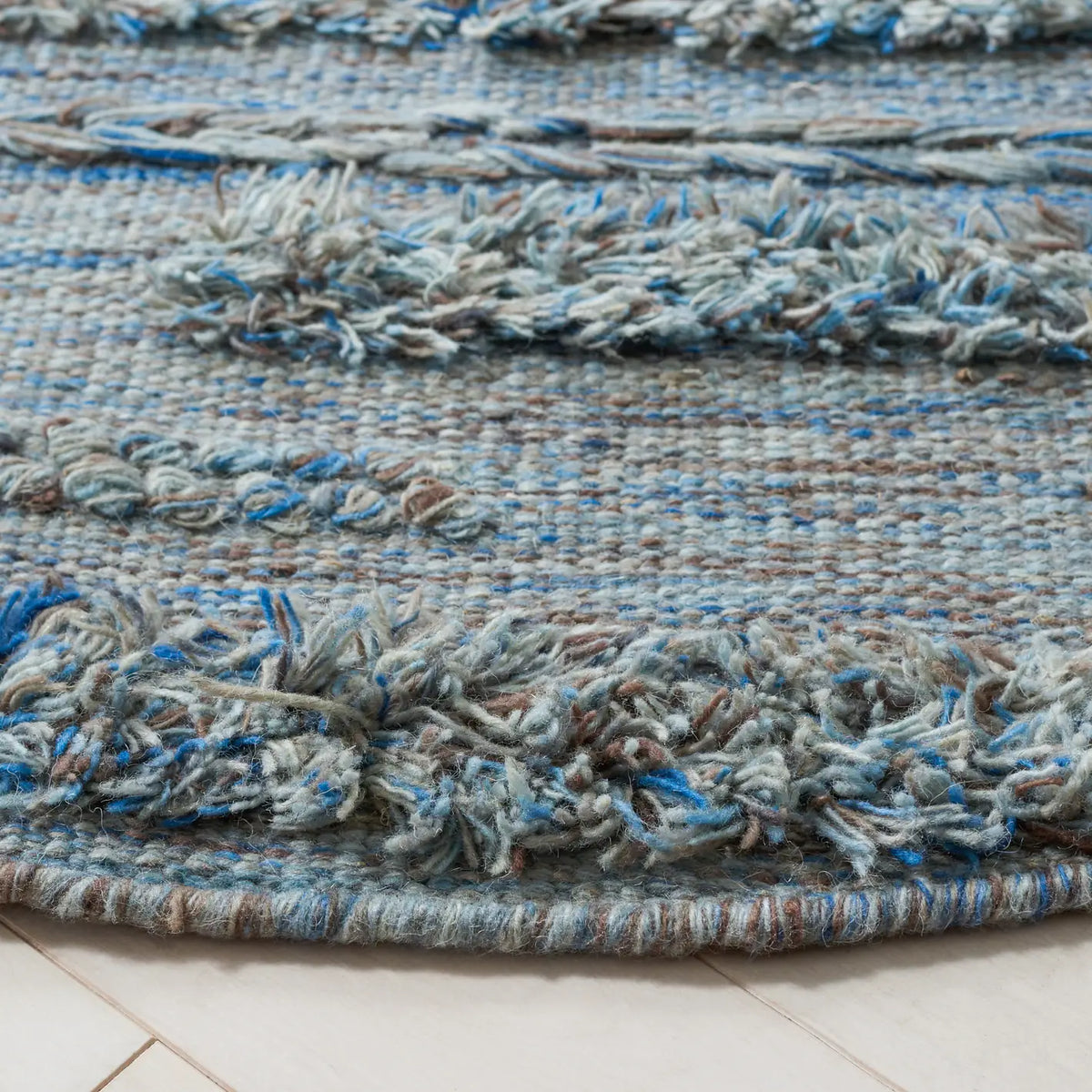 Safavieh Vermont 6'-0" x 6'-0" Rug in Grey / Blue