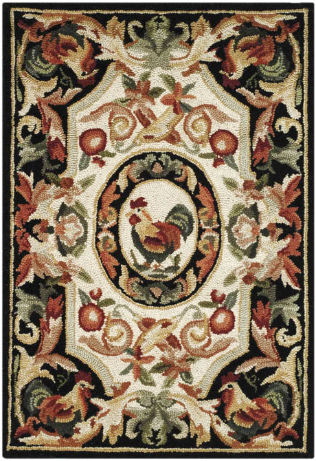 Safavieh Chelsea 1'-8" x 2'-6" Rug in Ivory / Black