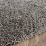 Safavieh Sg-Sbs-South Beach Shag 6'-0" x 6'-0" Rug in Silver