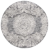 Safavieh Precious 6'-0" x 6'-0" Rug in Black / Ivory