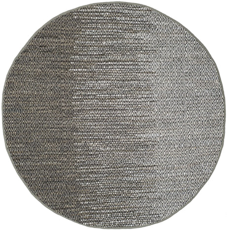 Safavieh Vintage Leather 6'-0" x 6'-0" Rug in Light Grey / Grey