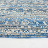 Safavieh Vintage Persian 6'-7" x 6'-7" Rug in Navy / Ivory