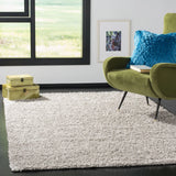 Safavieh Sga-Athens Shag 4'-0" x 6'-0" Rug in Silver