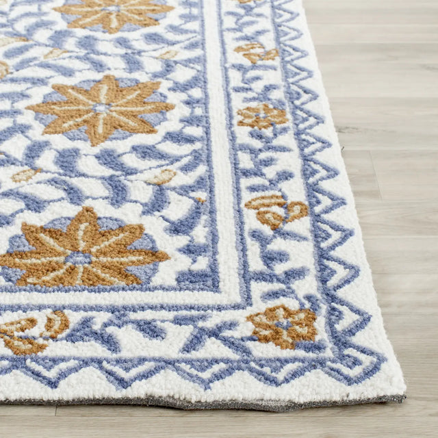 Safavieh Chelsea 3'-9" x 5'-9" Rug in Ivory / Blue