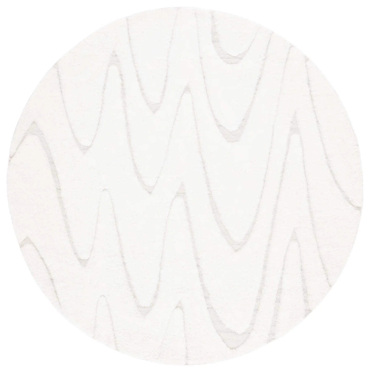Safavieh Manhattan 6'-0" x 6'-0" Rug in Ivory / Beige