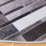 Safavieh Faux Hide 6'-0" x 6'-0" Rug in Ivory / Grey