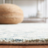 Safavieh Dip Dye 4'-0" x 6'-0" Rug in Blue / Ivory